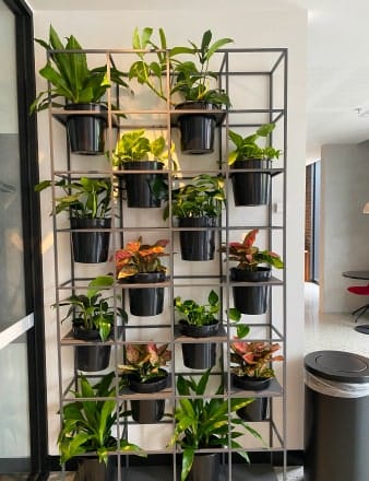 Custom Vertical Wall Frame